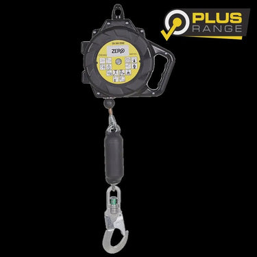 ZERO BLOCMAX2 RETRACTABLE INERTIA REEL - GALVANISED CABLE 11M - Kiwi Workgear